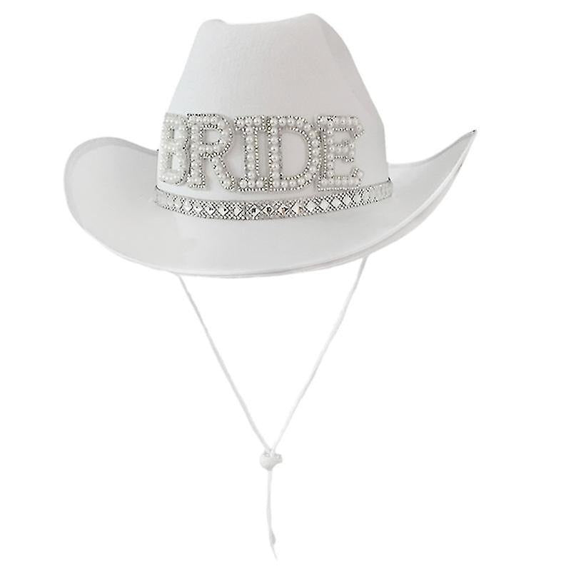 Southern Bride Sequined Cowgirl Hat!