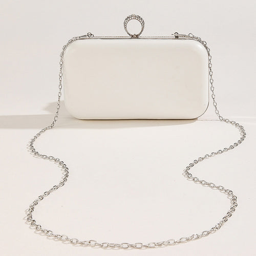 "I Do" " MRS" "BRIDE" Pearl Beaded Bridal Purse | Wedding Shoulder Clutch Bag