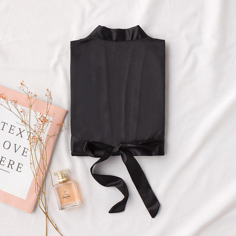Silk Bridal Robe | Bridesmaid & Wedding Photography Nightgown